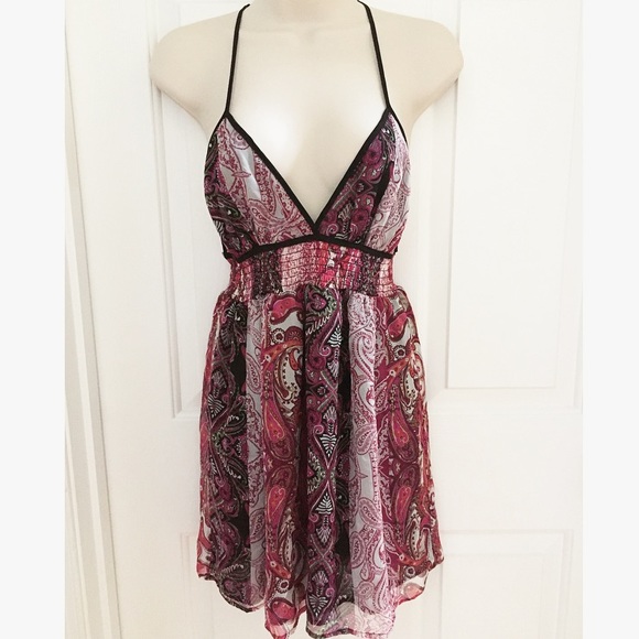 Forever 21 Dresses & Skirts - Pink MultiColored Printed Dress